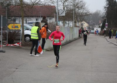 Läuferin beim Gmünder Stadtlauf